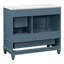 Meuble-lavabo sur pied 36 po avec lavabo en céramique et cadre en bois massif 36 po-324307043-324307046