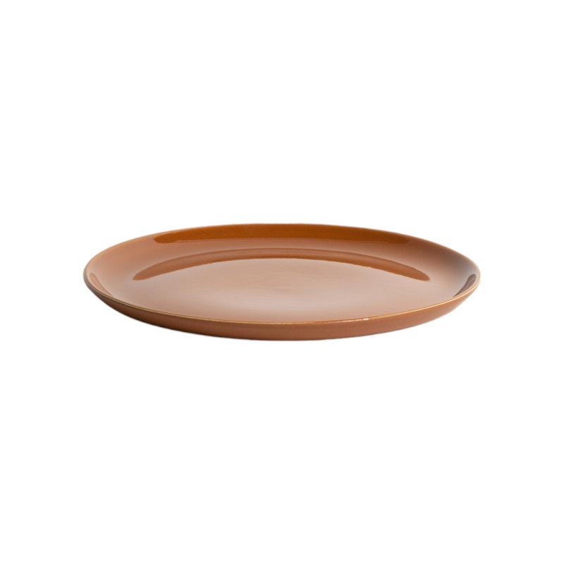 Assiettes plates S / 4 tunisiennes, Terracotta