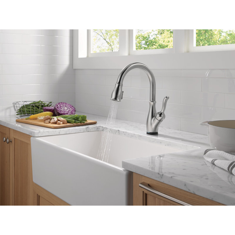 Robinet de cuisine L2 Touch2O avec technologie sans contact, Acier arctique