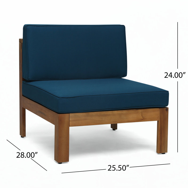 Ensembles de salle à manger de patio, Bleu/brun