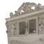 Bureau d'ordinateur et huche Dresden