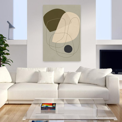 Art contemporain contemporain abstrait expressionniste coloré
