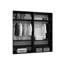 Manufactured Wood Wardrobe-1588280580