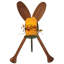 Rustic Lodge 1 - Light Armed Sconce