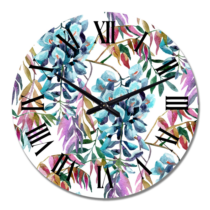Horloge murale Wisteria, Grand