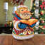 Derevo Mini Schoolar Santa Figurine