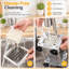 Stainless Steel French Fry Cutter with 1/2 and 3/8 Inch Blades