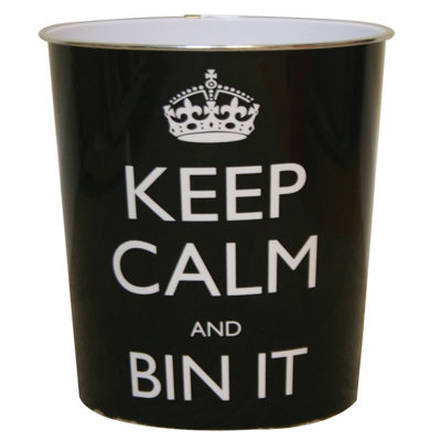Plastic Open Waste Bin - 26.5L