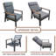 Myafina 4 - Person Patio Dining Set with Square Table , Cushions Included