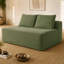 Porte-gobelets en tissu 57 po Chaise longue verte