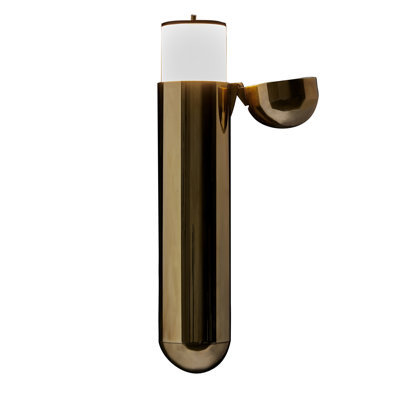 ISP Solid Brass LED Flush Mounted Sconce
