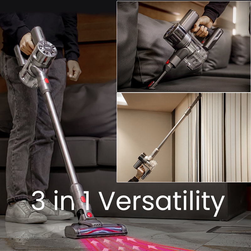 Geepas Cordless Bagless Upright Vacuum