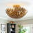 3 - Light Semi Flush Mount