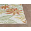 Tapis performance tissé à la machine Dahlia Paradise - ivoire / rouille - 6 pi 7 po x 9 pi-181926053