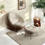 Chaise berçante moderne avec repose-pieds-111656081