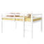 Lit mezzanine double haut de gamme avec caractéristiques polyvalentes pour une configuration de chambre idéale-1507155106