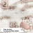 Flower Pattern Shower Bathroom Mat Tufted Rug(1 PC)-1333085168