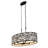 Kato 6-Light Oval Pendant - Carbon Black-1511346632