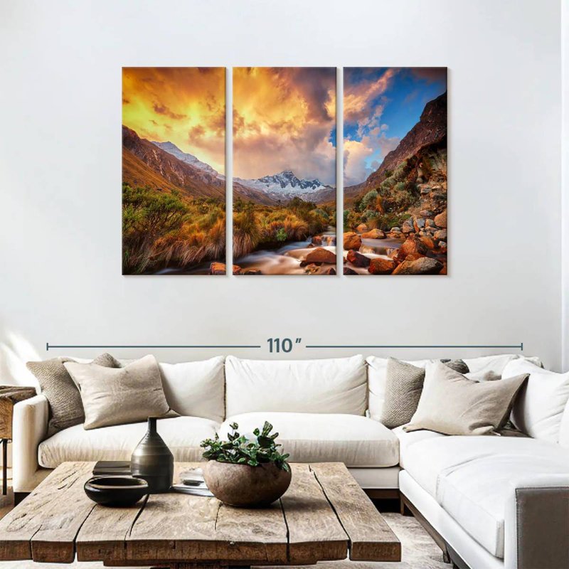 Punta Union Sunset Sky, 48" H x 74" W
