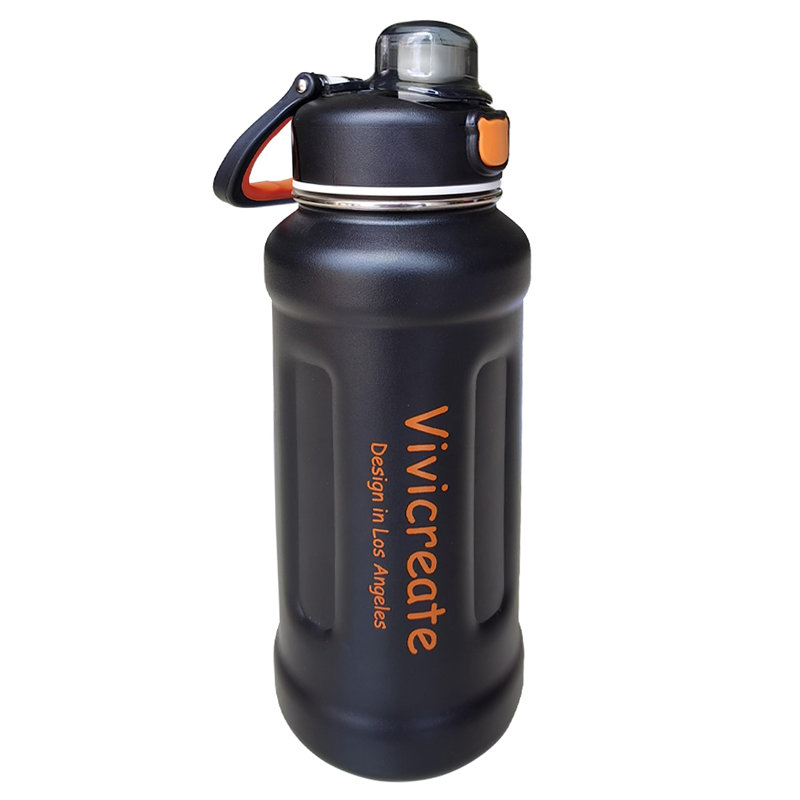 Vivicreate Vacuum Insulated Travel Mug, Black
