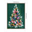 «Christmas Tree» par Corinna Buchholz of Piddix, reproduction d'art sur toile encadrée