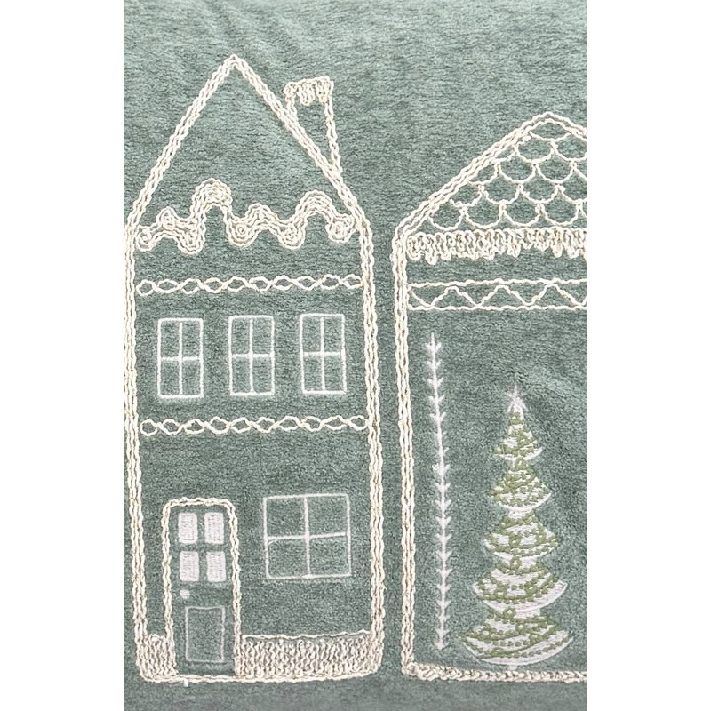 Coussin 13 "x 22" Holiday Village