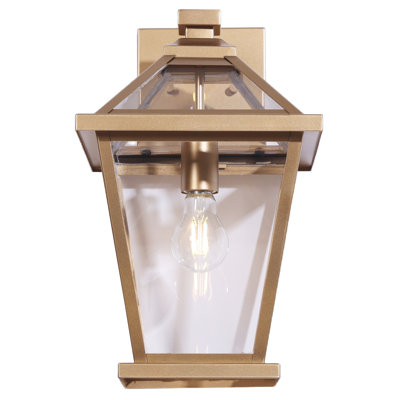 1- Light Dimmable Lantern Wall Lamp