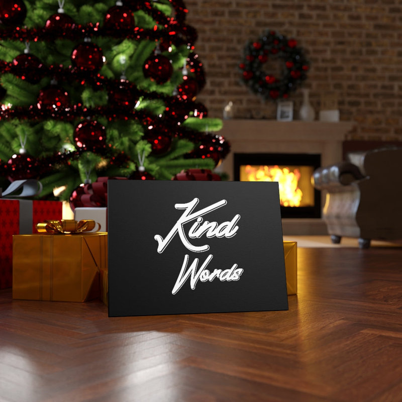 Kind Words - Wrapped Canvas Print