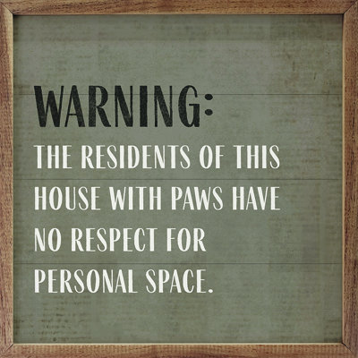 Warning No Personal Space