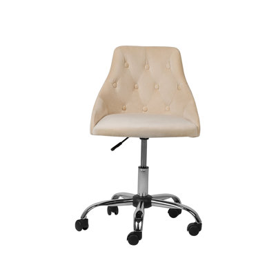 Maia Velvet Office Chair
