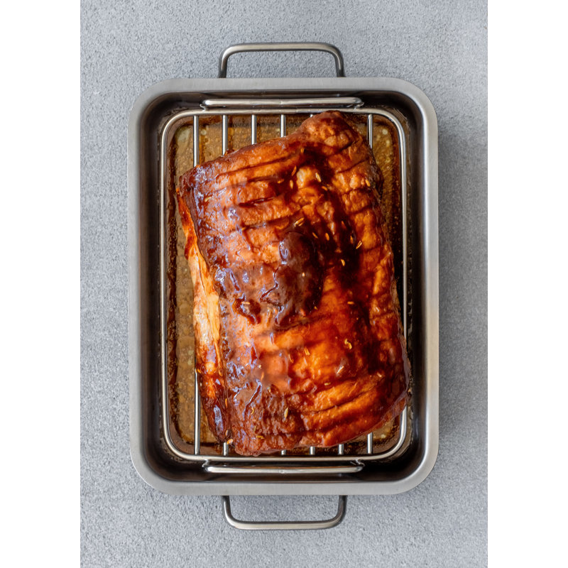 MasterClass Non-Stick Stainless Steel Roasting Pan