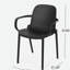 Chaise d'extérieur GARDENIA avec siège confortable et conception durable pour se détendre dans n'importe quel environnement extérieur