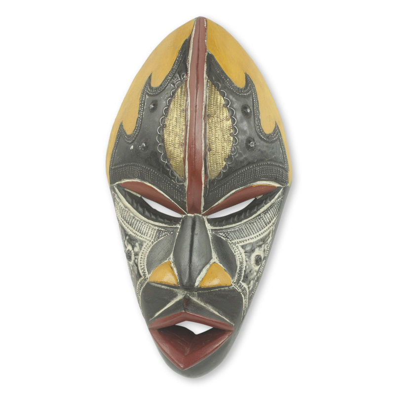 Handmade Traditional People Wall Decor on Solid Wood
