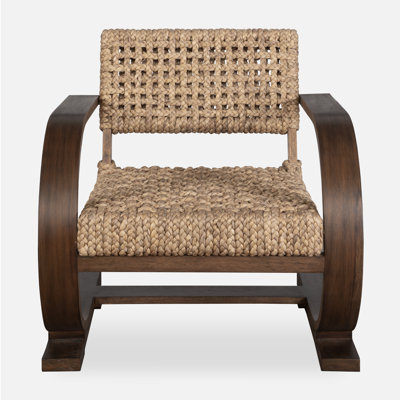 Beachcrest Home™ Goodridge Walnut Accent Chair
