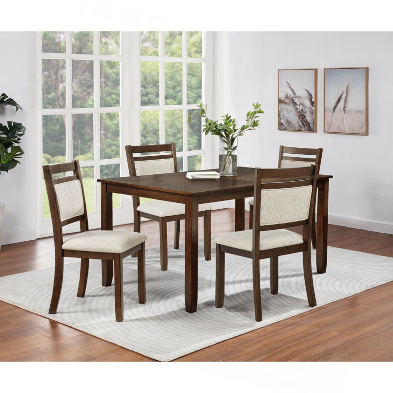 Ensemble de salle à manger 5 pièces, 5 Pieces: Table, 4 Chairs