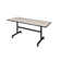 Nicklos Training Table with Caster Wheels