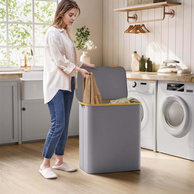 Bhargava Laundry Hamper with Handles