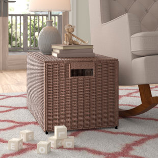 Natural Woven Grass Floor Basket - Medium - The Foundry Home Goods