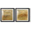 Ensemble de 2 cadres photo Encaustic Tile In Orange I-263741060-256092849-263741057