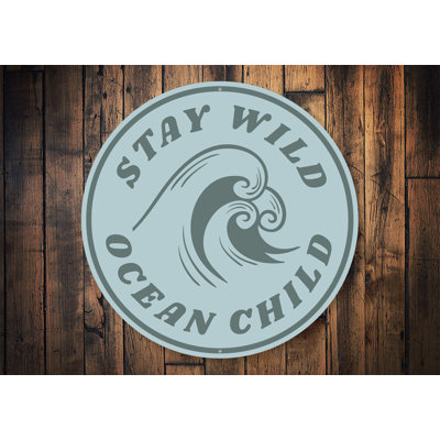 Plaque en aluminium Stay Stay