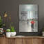 «Rainy Day Lovers II» par Grace Popp, verre d'art mural en métal-723801021