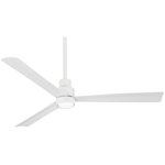 52" Simple 3 - Blade Outdoor Standard Ceiling Fan with Remote Control