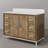 Brookhn 48 In. Single sink Whitebrook Quartz Countertop Bath Vanity in Lustrous Walnut