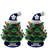 4" Mini LED Tabletop Christmas Tree, Toronto Maple Leafs