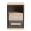 40.01cm W Manufactured Wood Bedside Table