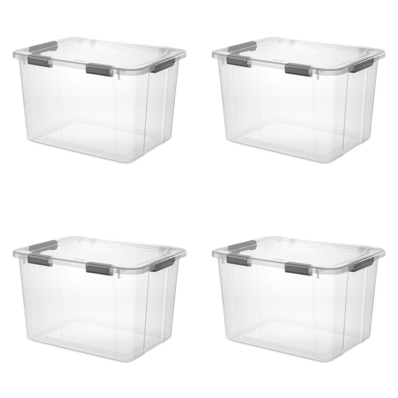 Sterilite 80 Quart / 75.7 Liter HingeLID Box