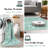 Tribal Geometric Washable Area Rug for Living Room & Bedroom, Non-Slip Moroccan Rug-508682713