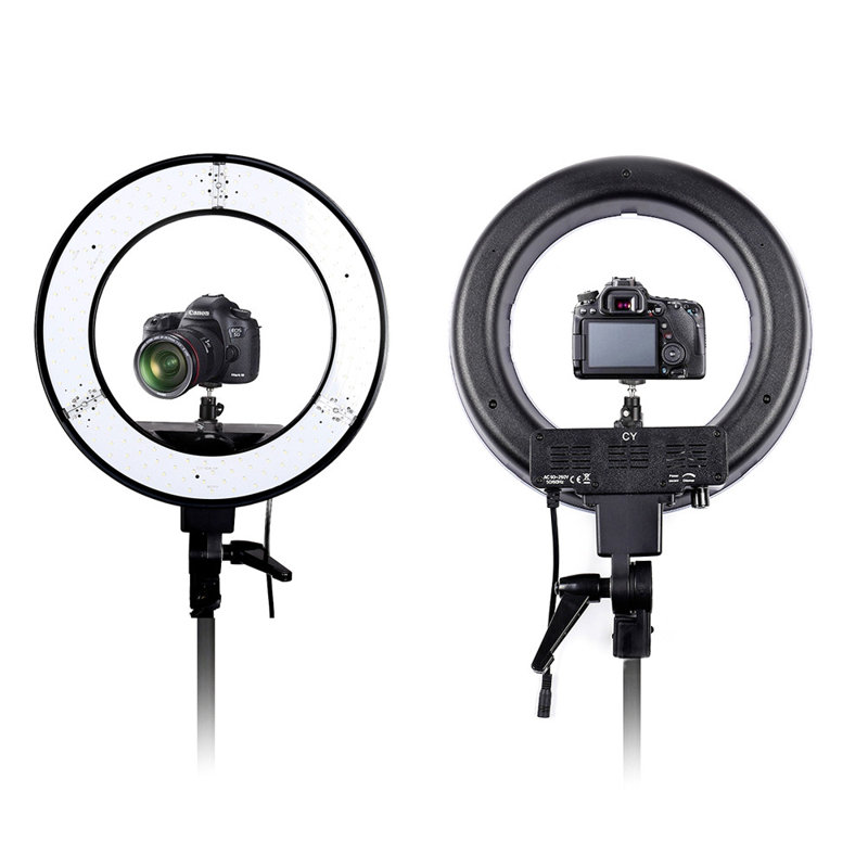 LED Ring Video Continuous Lighting Kit