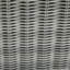 [Ensemble de 2] Méridienne en aluminium argenté avec accents élégants en corde et coussins confortables (sans la table)-130788081