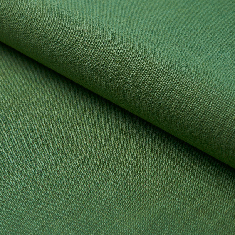 Tissu en lin Kai, Vert